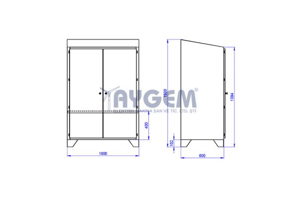 PERSONNEL CABINET WITH SHELVES