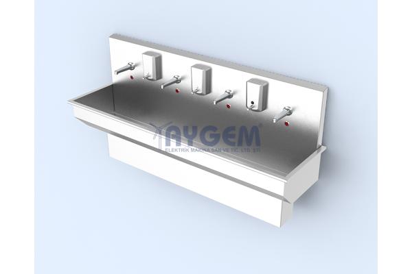 EKONOMİK SERİ  SENSÖRLÜ DUVARA MONTE EL YIKAMA EVYESİ