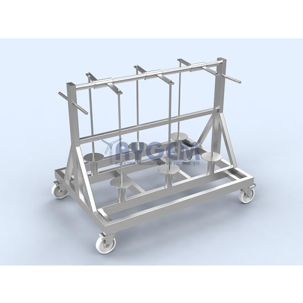 BATON   ROTARY MEAT  HANDLING TROLLEY