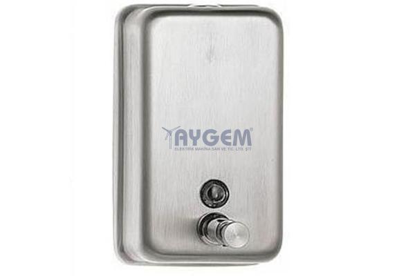 STAINLESS STEEL SOAP DISPENSER(VERTICAL)