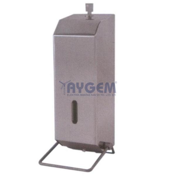 STAINLESS STEEL ELBOW OPERATED SOAP DISPENSER