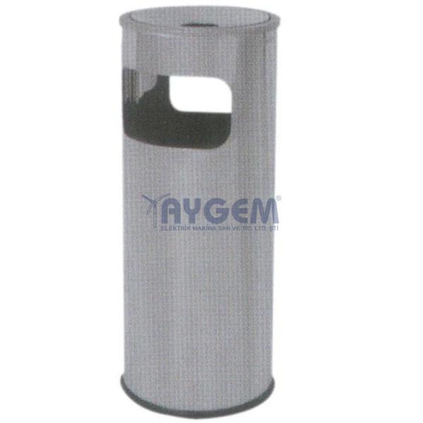 STANDING ASHTRAY WITH BIN