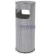 STANDING ASHTRAY WITH BIN