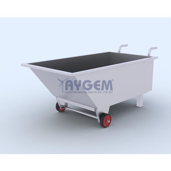 CHROME WHEELBARROW