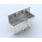 ECONOMICAL SERIES PEDAL OPERATED WASHBASIN