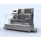 HORIZONTAL BRUSHED- HAND AND  FOOT DISINFECTION UNIT WITH TURNSTILE AND SİNK
