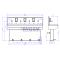 ECONOMICAL SERIES PEDAL OPERATED WASHBASIN