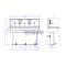 ECONOMICAL SERIES PEDAL OPERATED WASHBASIN
