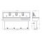 ECONOMICAL SERIES PEDAL OPERATED WASHBASIN