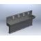 ECONOMICAL SERIES PEDAL OPERATED WASHBASIN