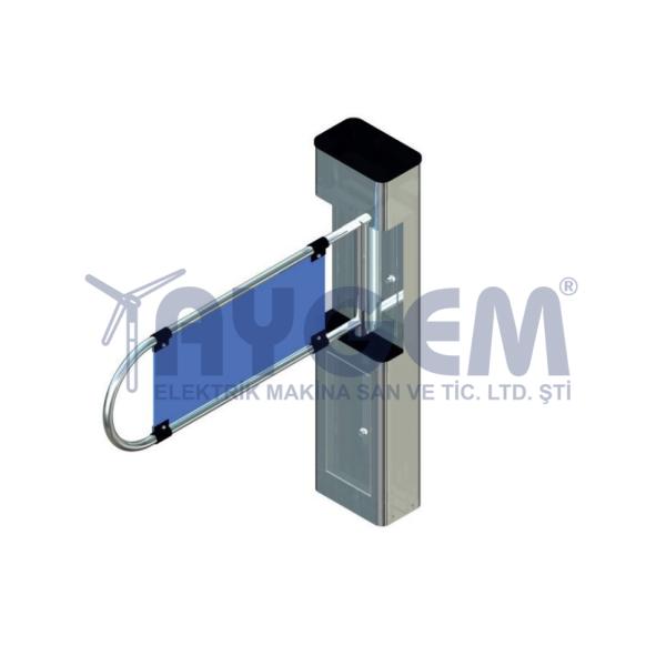 YERE MONTE ENGELLİ GEÇİŞ TURNİKESİ