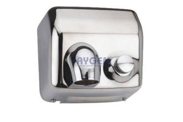 STAINLESS STEEL MANUAL HAND DRYER