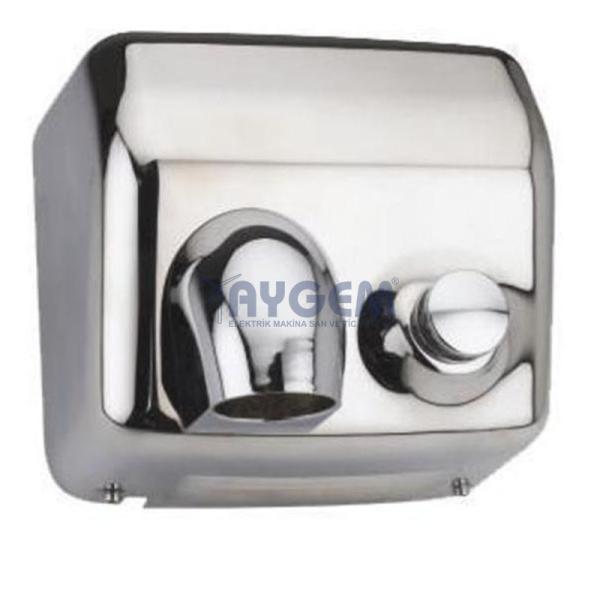 STAINLESS STEEL MANUAL HAND DRYER