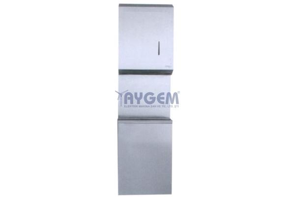 STAINLESS STEEL PAPER TOWEL CABINET