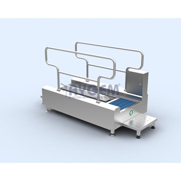 AUTOMATIC HORIZONTAL/VERTICAL-BRUSH MODULE FOR BOOT DISINFECTION 